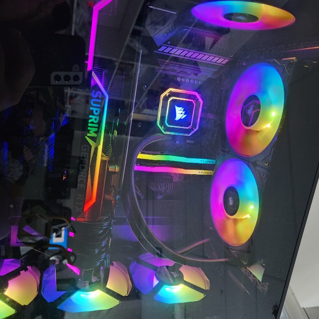 Beast Gaming PC RYZEN 5800X3D RTX 3090 32GB RAM 1TB NVMe