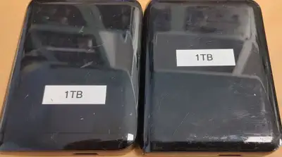 Western digital and Seagate external portable drives for Window, View more