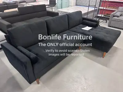 modern velvet sectional sofa couch , View more