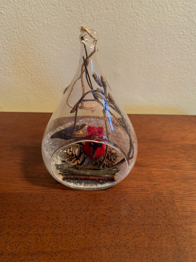 Glass Drop Christmas Ornament in Holiday, Event & Seasonal in Regina - Image 3