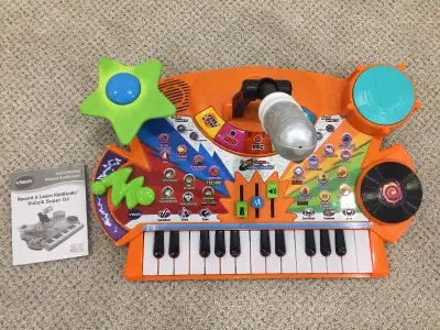 Vtech Record and Learn KidStudio Piano Kidizik Super DJ