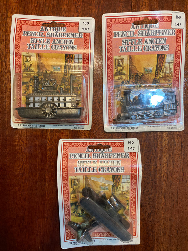Pencil Sharpeners die-cast (sold per piece or as a whole) in Arts & Collectibles in City of Halifax