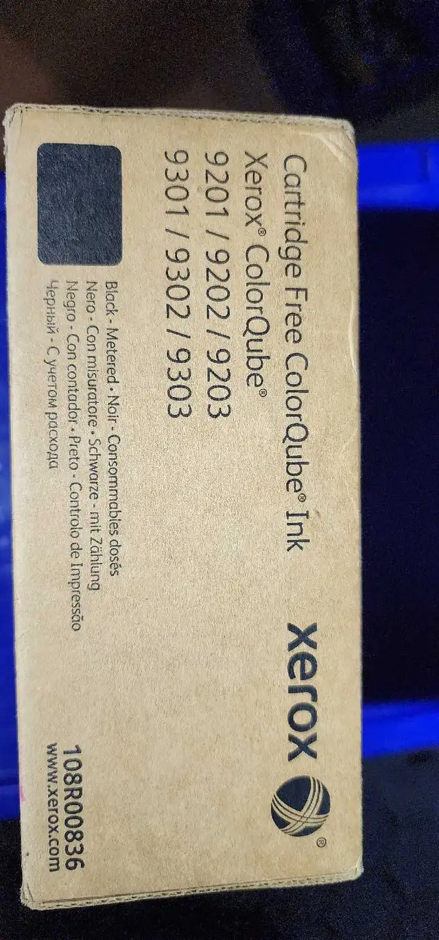 Xerox 9201 Black ink cartridge New in Printers, Scanners & Fax in Oshawa / Durham Region - Image 3