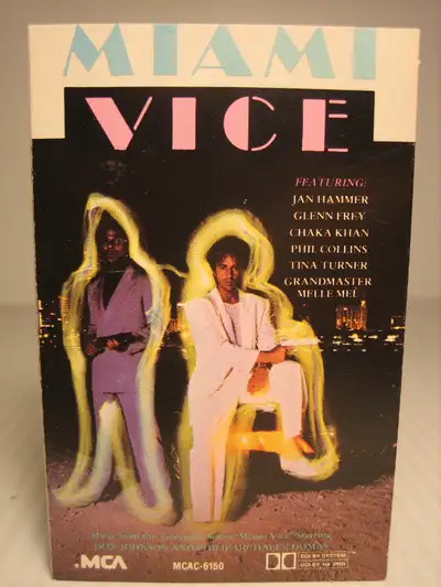 MIAMI VICE - MUSIC FROM THE TELEVISION SERIES CASSETTE TAPE, View more