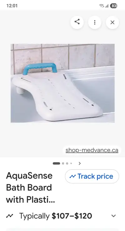 AquaSense Bath Board Bench (NEW), View more