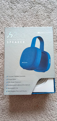 SOUNDSTREAM h2GO Bluetooth Wireless Speaker - BNIB