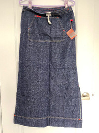 Mavi denim long skirt / dress, size S