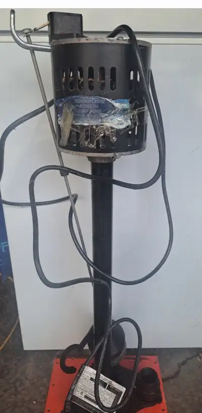 DURABLE SUPERIOR PUMP 1/3 HP Pedestal Sump Pump - with Cord! 50$, View more