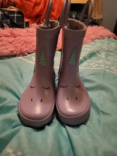 Unicorn Rain Boots, View more
