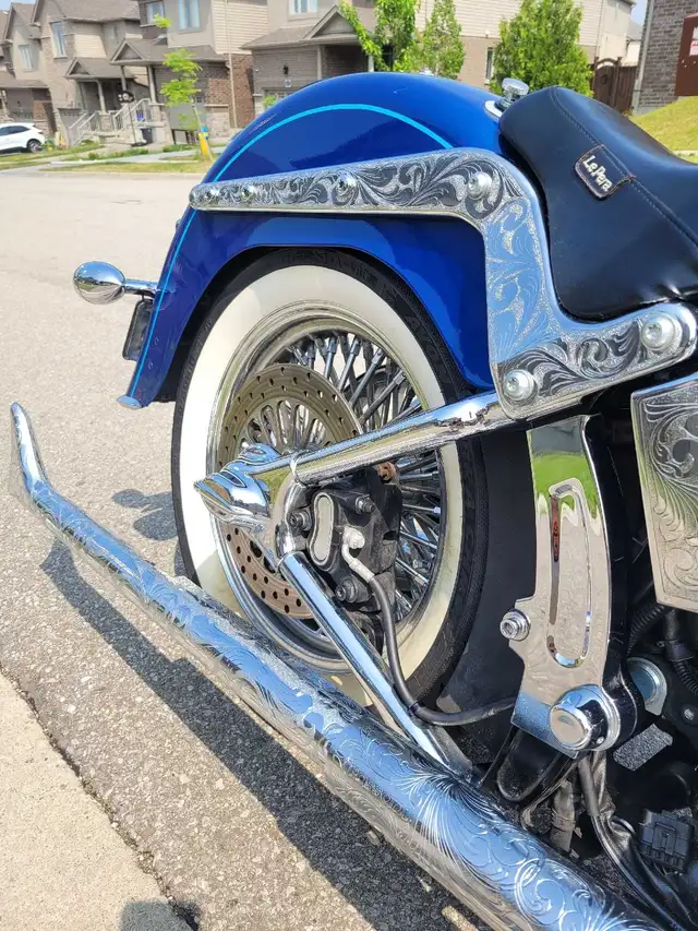 2010 Harley Davidson Softail Deluxe in Street, Cruisers & Choppers in Kitchener / Waterloo - Image 11