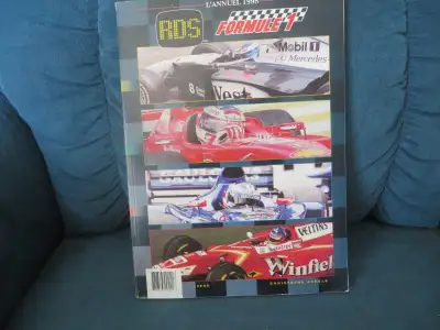 Magazine RDS. L' Annuel 1998. Formule 1. 172 pages. Beaucoup de photos. Prix ; 10.00$. Bonne conditi...