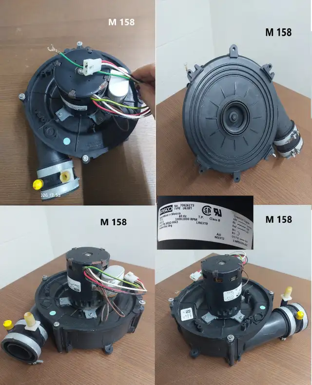 FASCO Draft Inducer Motor – 70626273 (Type U62B1) - M 158 in Heating, Cooling & Air in City of Toronto - Image 8
