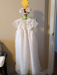 Beautiful Christening dress for newborn size 12m