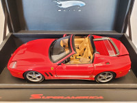 1:18 Hot Wheels Super Elite Ferrari SuperAmerica #0597