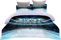 SPORTS ICE HOCKEY ARENA DUVET COVER (3 Piece Set)