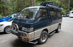 1993 Mitsubishi Delica Camper Van -  w Crystal Lite Roof