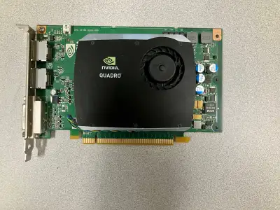 NVIDIA Quadro FX 580 GPU from older working system.
