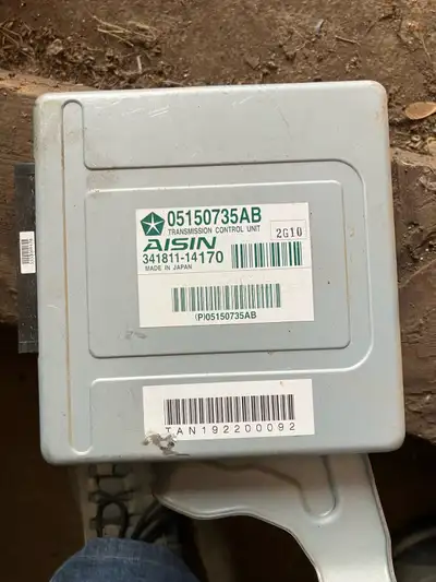 Aisin transmission out of a 2012 Dodge Ram 5500