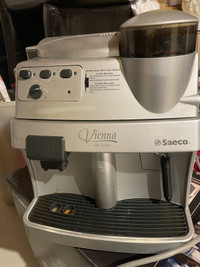 Saeco Vienna de luxe automatic espresso machine