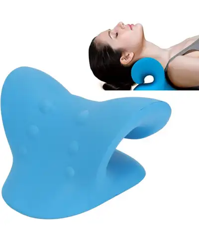 Neck and Shoulder Relaxer,C Shaped Comfortable Cervical Neck , View more