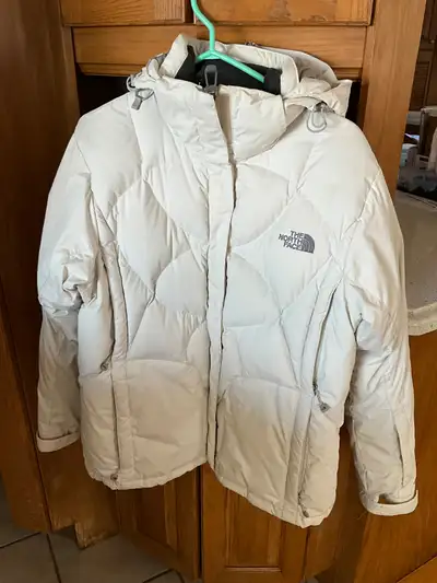 Manteau d’hiver de marque The North Face pour femme. Grandeur Large. Isolation en Duvet d’oies. En e...