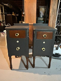 2 French side tables - just refinished! 