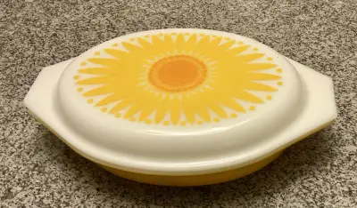 Pyrex Sunflower Casserole Dish with Lid, View more