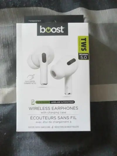 I'm trying to sell a Boost wireless headphones price was $90.00 now asking for $40.00 and only selli...
