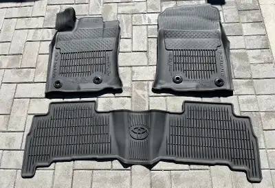 All Weather Rubber Mats(New)-3 Pce Set, View more