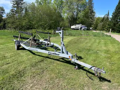 2015 Sailboat Trailer Comes with ownership . Tows well , lights work , bearings greased . $3250 6133...