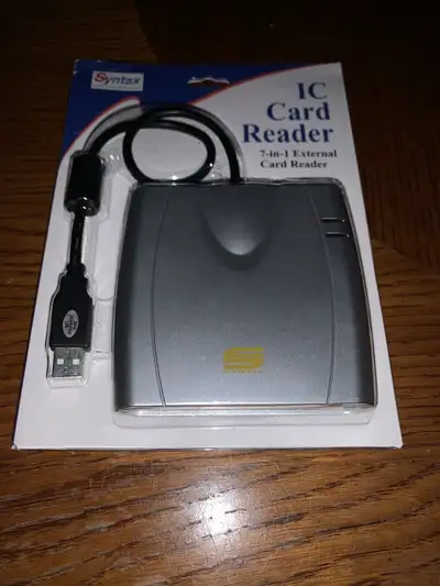 Syntax USB 7 in 1 IC Card Reader NEW, View more