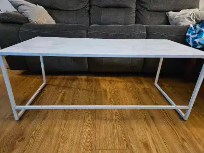 Rectangular Coffee Table, 41.5" L x 19.5" W x 16.5" H, View more