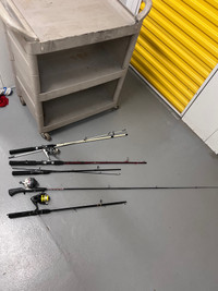 Zebco south bend fishing rods 