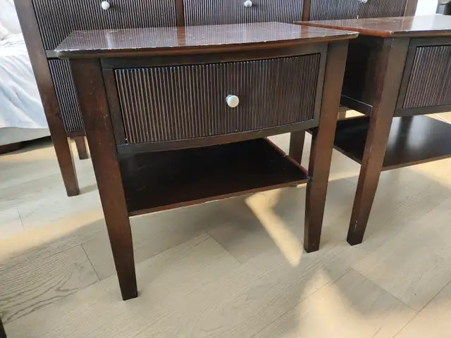 Solid Wood Bedroom Dresser and Bedside Table Set62863258449026123