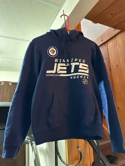 Blue fanatics hoodie - size small - $30 Costco hoodie - size small - $15 Pj pants - size small - $20...