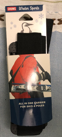 Carrying Straps for Skis, Poles and Boots