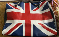 British Invasion Bag, Curling Iron, 22 Brush  Makeup Kit all NEW