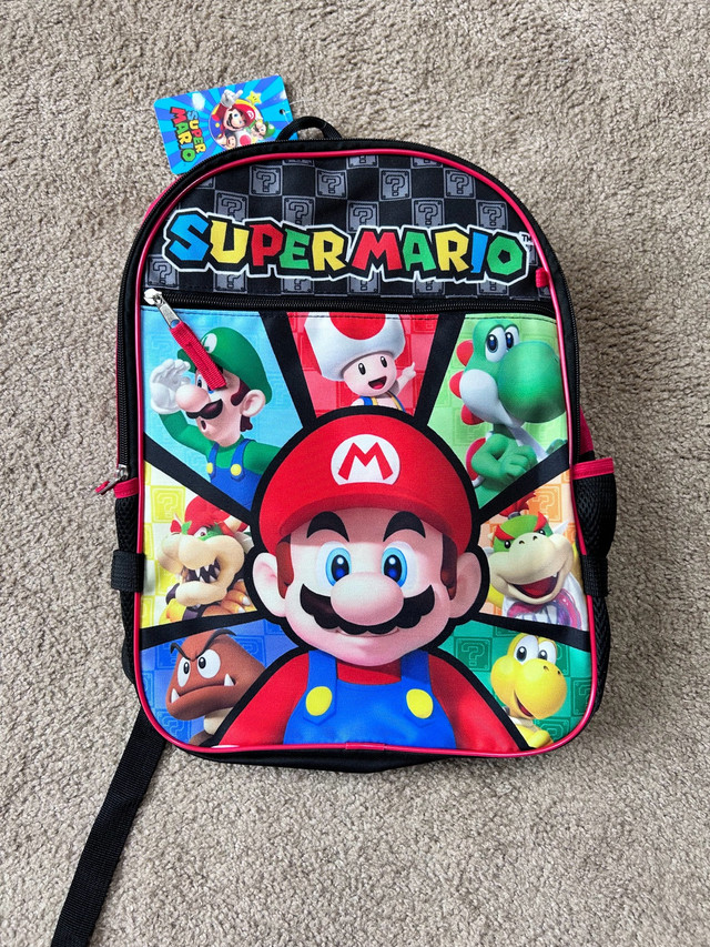 back pack - brand new! Super Mario in Other in Leamington