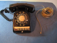 VINTAGE MULTI LINE BUSINESS ROTARY TELEPHONE-1960'S-WORKING!