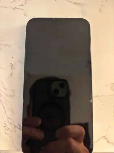 iPhone 13 - 128 Gb good battery life ***crack on screen ***, View more