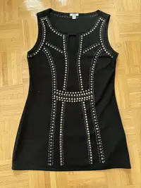 Top with silver studs