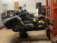 Parting out Canam Outlander XMR