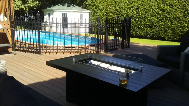 Large Napoleon Fire Table—Propane Fire pit