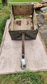 Utility Cart for garden tractor or mower