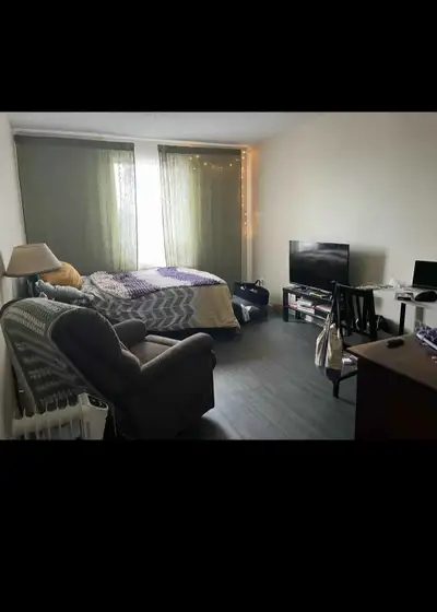 One unfurnished room available in 2 bedroom apartment on lees avenue starting October 1. Rent is $86...