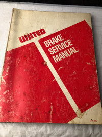 1965 -1985 BRAKE SERVICE MANUAL DOMESTIC & IMPORT CARS #M0089