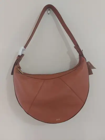 New ECCO Fortune Large shoulder bag Tan Soft Pebbled Leather, View more