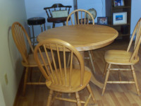 table and chairs