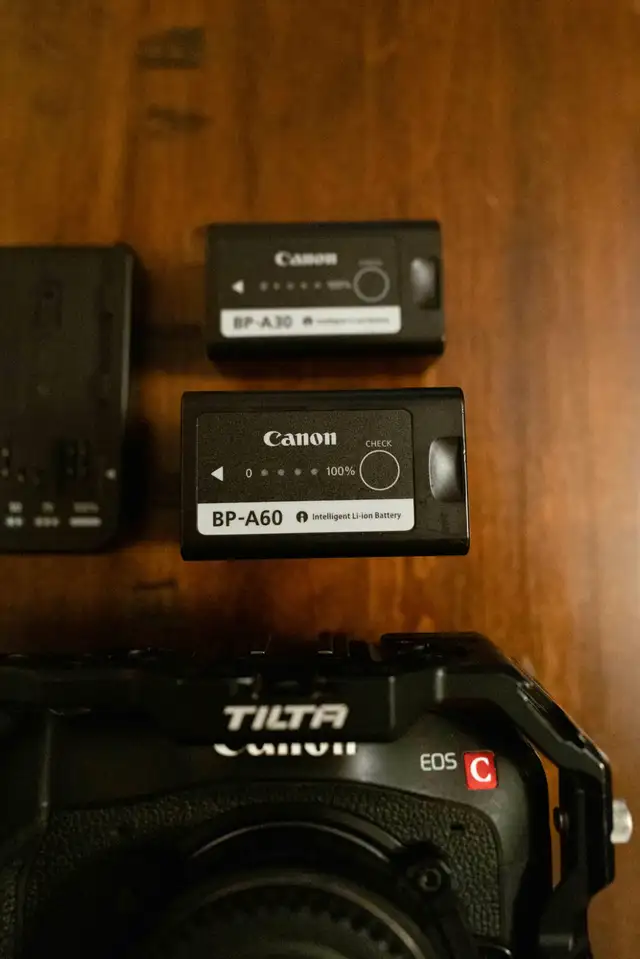 Canon EOS C70 + BP-A60 & BP-A30 batteries + charger62863275650562121