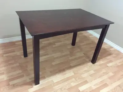 Dining table in good condition., View more